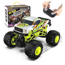 Scientoy Remote Control Car, 20KM/H Monster Truck Toys for Ages 5-7, 1:16 Scale All Terrain RC Cars for Boys & Girls Age 4-7, 2.4Ghz Off Road RC Truck, Christmas Birthday Gift for Kids