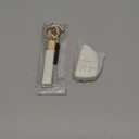 1797 Key Fob Cover fit for Buick Envision fits GMC Sierra 1500 Accessories Car Key Chain Bling Remote Case Shell 5 Button White Gold TPU