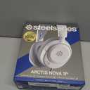 SteelSeries Arctis Nova 1P Multi-System Gaming Headset  Hi-Fi Drivers  360 Spatial Audio  Comfort Design  Durable  Lightweight  Noise-Cancelling Mic  PS5/PS4, PC, Xbox, Switch - White