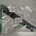 Curtain Rods for Windows 33-59 Inch,Black Adjustable Tension Curtain Rod No Drilling Spring Loaded Curtain Rods Tension Rods For Windows Bedroom Closet Doorway Door,1Pcs (32-58IN)