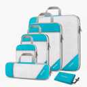Compression Packing Cubes, Gonex Extensible Storage Mesh Bags Organizers