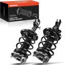 A-Premium Front Struts Compatible with Toyota RAV4 [2.4L/2.5L] 2006-2012 - 2x Replacement Suspension Complete Strut Assembly Shock with Coil Spring