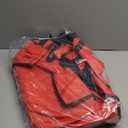 CIVJET Insulated Food Delivery Bag with 4 Cup Holder and Bottom Support, XX-Large Insulated Grocery Bags Keep Food Hot/Cold, Cooler Bags with Drink Carrier, Food Carrier Catering Bag for Events, Red