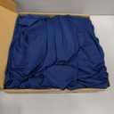 Wokceer 7.2FT Wedding Arch Cover Spandex Fitted Wedding Arch Stand Covers Round Top Navy Blue Chiara Arch Cover for Birthday Party Ceremony Banquet Decoration