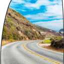 Driver Left Side Heated Upper Big Mirror Glass Replacement Fits for 2014-2021 Ram Promaster 1500 2500 3500 for CH1320376