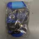 Retractable Dog Leash for Medium & Small Dogs & Cats - 16.5FT Tangle Free Heavy Duty Walking Leash with Anti Slip Handle, Pause & Lock Strong Nylon Tape, Blue