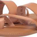 Amazon Essentials Women's One Band Flip Flop Sandal (6, Natural)