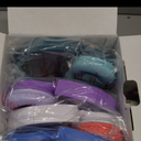 iClever Kids Headphones for School K-12, 85dBA Safe Volume, Tangle Free, 3.5mm Jack, HD Stereo, Swivel Foldable Kids Headphones with Cord for Classroom/Student/Tablets/Laptop, Bulk 5Pack (Colorful)