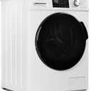 BLACK+DECKER Front Load Washer, 2.7 Cu. Ft. Compact Washing Machine with LED Display & 16 Cycles