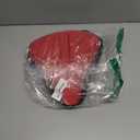 Bikeroo Comfort Bike Seat Cushion - Padded Gel Cover for Exercise, Mountain & Road Bikes, Universal Fit for Peloton & Stationary Bikes (Red)