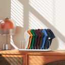 Hat Organizer for Baseball Caps, Hat Stand for 10 Baseball Caps Display and Organizer, Hat Rack, Caps Storage Holder for Bedroom, Closet, Dresser, Office - Easy to Install and Grab (White)