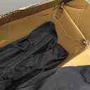 2 Pack Camping Chair Folding Heavy Duty with Cup Holder & Cooler Bag, Oversized Portable Lawn Chair for Adults, Tall and Lightweight, 300 lbs Capacity, for Beach, Fishing, Sports, Travel (Black)