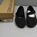 DREAM PAIRS Women's Mary Jane Ballet Flats Barefoot Knit Wide Toe Box Arch Support Flat Shoes for Women Dressy Casual Office Business Work Travel Walk 7.5