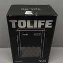 ToLife Dehumidifier for Home, 1000 sq.ft Dehumidifiers for Basement Bedroom Bathroom with 95 OZ Water Tank, Auto Shut Off 7 Colors LED Light, White Black