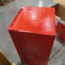 Frigidaire Retro Compact Fridge with Chiller, 3.2 cu ft Countertop Fridge with Built-In Bottle Opener, Compact Refrigerator for Office, Bedroom, Dorm Room or Cabin - 16.5"D x 19"W x 31"H (Red)