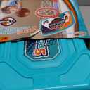 4 in 1 Toddler Basketball Hoop and T Ball Set Adjustable Kids Basketball Goal Baseball Tee with Pitching Machine Christmas Birthday Indoor Outdoor Sport Toy Games Gifts for Boys Girls Age 3-5