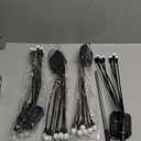 Solar Lights Outdoor(4 Pack, 32 LEDs), ASMAD Solar Garden Lights, Outdoor Decorations, Firefly Light for Patio Decor, Big Bulb, Unique Gifts for Women, Gifts for Grandma