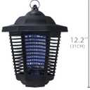 Bug Zapper Outdoor, Flying Insects Zapper Indoor,Mosquito Zapper,Fly Trap Mosquito Trap for Patio Yard&Home Living Room&Bedroom&Kitchen&Garage&Office&Campin,L