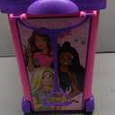 Barbie Store It All! Rolling Storage Bin  Extra-Large Organizer Case with Wheels & Handle for Barbie Dolls, Clothes, Accessories & Playsets  Pink Portable Travel Toy Box