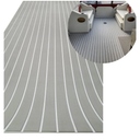 Boat Flooring EVA Foam Boat Floor Decking Sheet Self-Adhesive Non-Slip Boat Carpet Marine Deck Flooring Mat for Boats Yacht Swimming Platform RV Floor Kayak Surfboard Golf Cart 94.5"× 35.4"