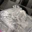 DWVO Utility Service Cart on Wheels, 550 lbs Capacity, 45 x 25 Inch Rolling Work Carts with Wheels, 2 Shelf Heavy Duty Plastic Cart Suitable for Warehouse, Garage, School & Office, Cleaning, Black