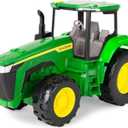 TOMY John Deere Lights & Sounds Tractor Toy - Free-Rolling Wheels and Realistic Electronic Lights and Engine Sounds - Indoor or Outdoor Play - Kids Summer Toys - Ages 3+