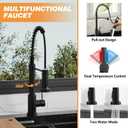 Black 30x18 Inch Drop In Kitchen Sink With Faucet-Stainless Steel Single Bowl Kitchen Sink Stylish&Modern Look With Faucet,Bottom Grid,Silicon Mat And Drain Assembly Add Elegance & Enhance Usability