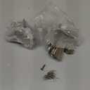 165 Degree Hinges Frameless Cabinet Hinges Hydraulic Adjustable Mounting Concealed Hinges Soft Closing Nickel-Plated Steel Buffer Dampers for Wardrobe, 1 Pair (Full Overlay)