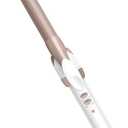 Conair Double Ceramic 3/4-Inch Curling Iron, -Inch Barrel Creates Tight Curls, Hair Curler for Use on Short, Medium, and Long Hair, White (White/Rose Gold)