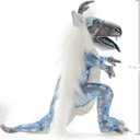 Folkmanis Ice Dragon Hand Puppet, 17 x 10 x 17 in