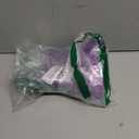 JoneTing 3Pcs Short Green Bob Wigs1 Hair Cap+1 Scarf +1 Pair of False Eyelashes St Patrick's Day Green Flip Wig Greeny Disgusting Cosplay Wig With Bangs for Halloween Party Costume Outfit