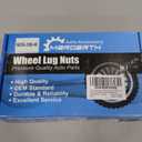 Set of 24, 14x1.5 Wheel Lug Nut Black 1.5 Inch Compatible with OEM Factory Silverado Tahoe Suburban Colorado Wheel