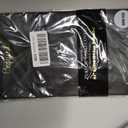 Exquisite Premium Quality Plastic Tablecover Black 84" Round