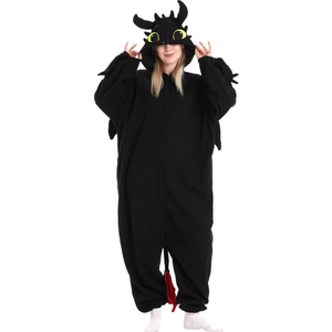 Unisex Adult Onesie Dragon Animal Pajamas,Halloween Cosplay Costumes,Cartoon Costumes Party Wear L