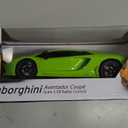 QUN FENG RC Car 1:18 Lamborghini Aventador 2.4G Radio Remote Control Cars Electric Car Sport Racing Hobby Toy Car Grade Licensed Model Vehicle for Kids, Green