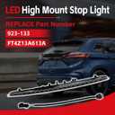 923-133 High Mount Stop Light Compatible With 2015-2024 Ford Edge LED Third Brake Light Assembly Replace FT4Z13A613A 3rd Brake Light