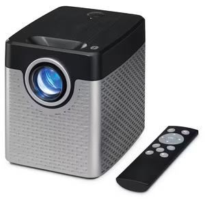 GPX
1280 x 720 LED Mini Projector with 1600-Lumens, Bluetooth with 120 in. Soft Projection Screen and Remote