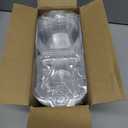 50 Pack Individual Cupcake Containers Plastic Cupcake Boxes Cupcake Holders Stackable Deep Dome Cupcake Carrier