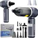 Car Vacuum Portable Cordless, 3-in-1 Hand Held Mini Vacuum Cleaner 17500PA High Power, Handheld Vacuum & Air Duster for Suction, Blowing, Inflating & Deflating, Ideal for Car Home Office (Dark Grey)