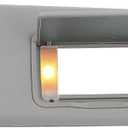 Dasbecan Right Passenger Side Sun Visor Compatible with Honda CRV CR-V 2017-2022,with Vanity Light | Makeup Mirror| Gray, Replace# 83230-TLY-H11ZB 83280-TLA-A62