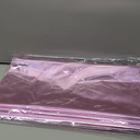 Quhora Shiny Foil Disposable Plastic Tablecloths for Rectangle Tables - Pack of 6 | 54x108 inches - Perfect for Parties, Events, and Weddings, Indoor and Outdoor Use - Pink