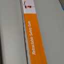 Retractable Baby Gate for Doorways and Stairs, Mesh Safety Gate for Pet, Indoor & Outdoor Use, One-Hand Operation, Easy Installation, 33.6" Tall, Expands to 55" WideBlack,33.6"x55"