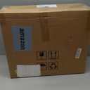 Amazon Basics 16" DC Motor Standing Floor Fan, 12 Speed with Remote, 3 Breeze Modes, Dual-Layered Blades (10 Blades), Timer, Energy Efficiency and Quiet DC Motor (28W), White