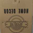 Spsyrine Serving Tray with Handles, Plastic Decorative Tray for Coffee Table, Living Room, Home Decor, 3040C