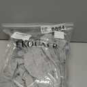 Ekouaer Robes for Women Long Knit Bathrobe Lightweight 3/4 Sleeves Kimono Robe Soft Sleepwear with Pockets (Medium)