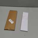 PATIKIL 100 Sheets White Sentence Strips, 3" x 12" Thick Cardstock 110gsm Blank Paper Sentence Strips for Teachers Classrooms Offices Homes, White