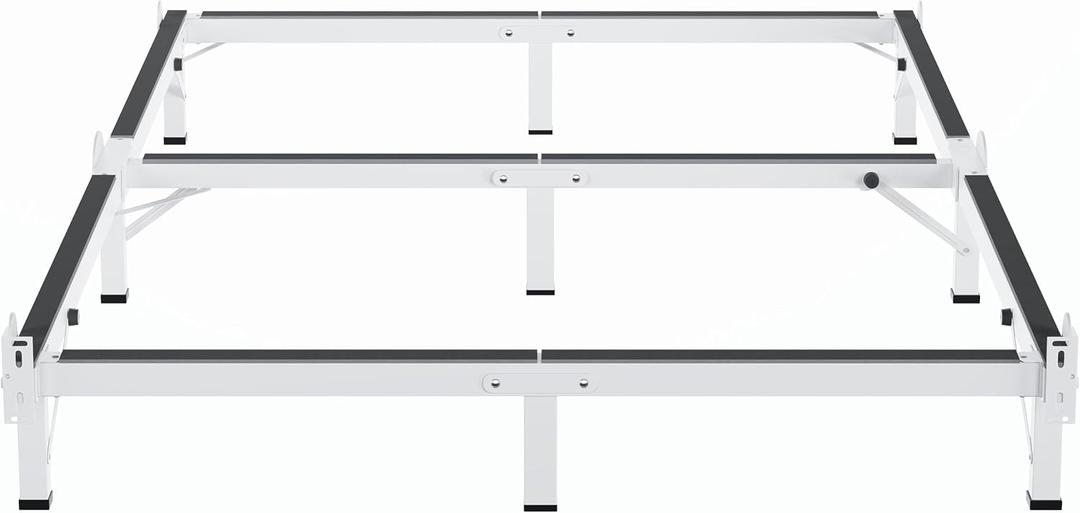 MAF Metal Bed Frame King 8 Inches for Box Spring, 9-Legs Support Basics