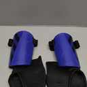 adidas Kids' Tiro Match Soccer Shin Guards (Large, Team Royal Blue/Black)