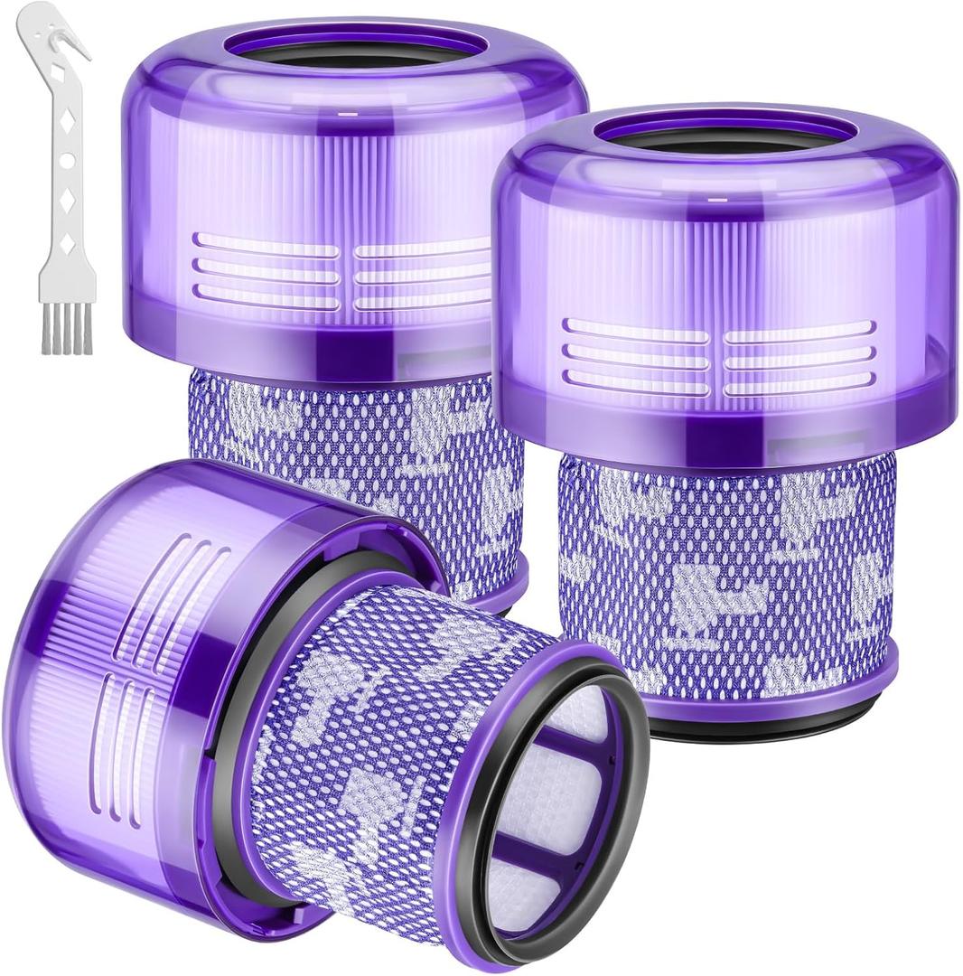 Outsize Replacement Filter Compatible with Dyson V11 Outsize, V11 Outsize Origin, Outsize,Outsize Plus, Outsize+, Outsize Absolute+, SV16, SV29 Vacuum Cleaner, Compare to Part 970422-01, 3 Pack