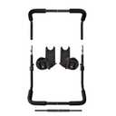 Baby Jogger Chicco/Peg Perego Car Seat Adapter for City Select and City Select LUX Strollers Black